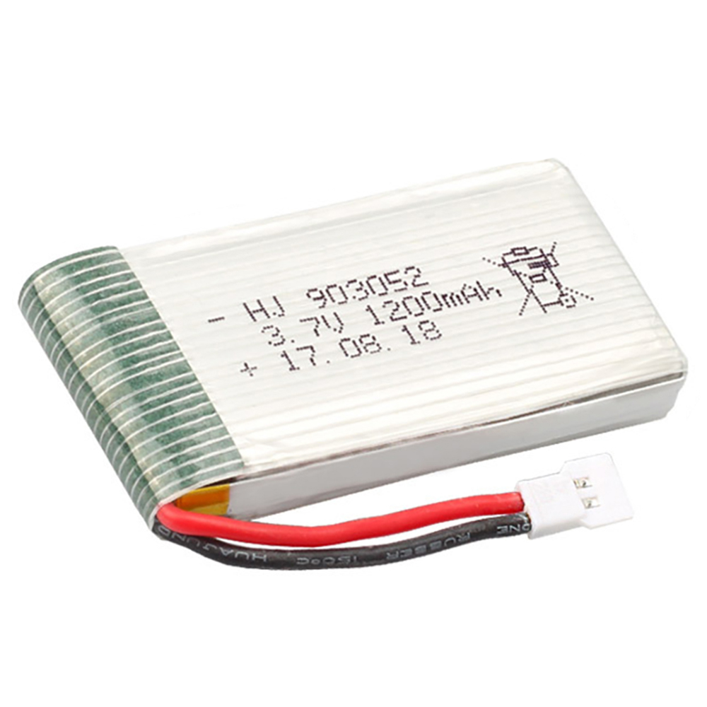 3.7V 1200mah 903052 Lipo Batte - مراجعة Drone Kit Beginner وسعره