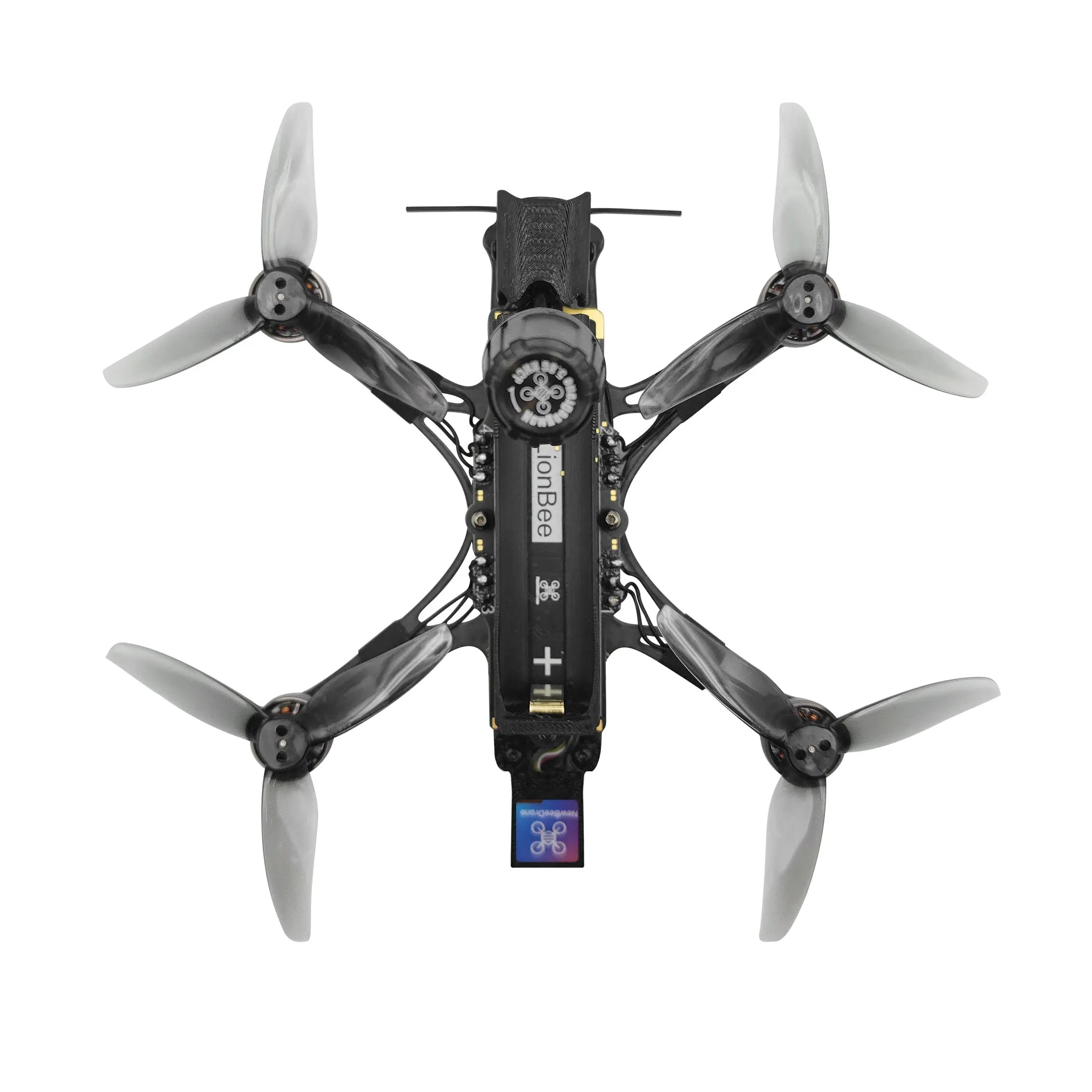 NewBeeDrone LionBee 3inch Long - مراجعة Drone Kit Octocopter وسعره