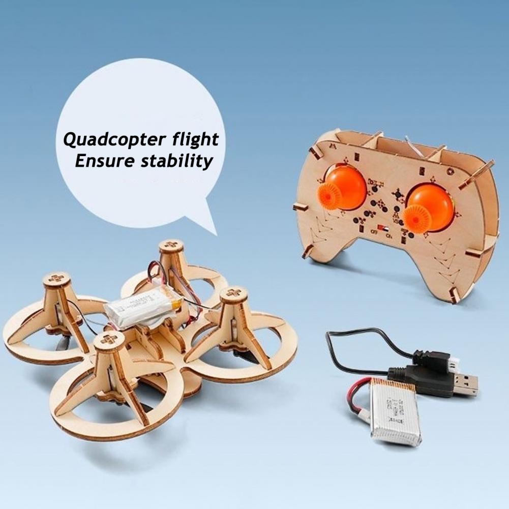 Rc Drone Toy Wooden Drone Puzz - مراجعة Drone Kit Beginner وسعره