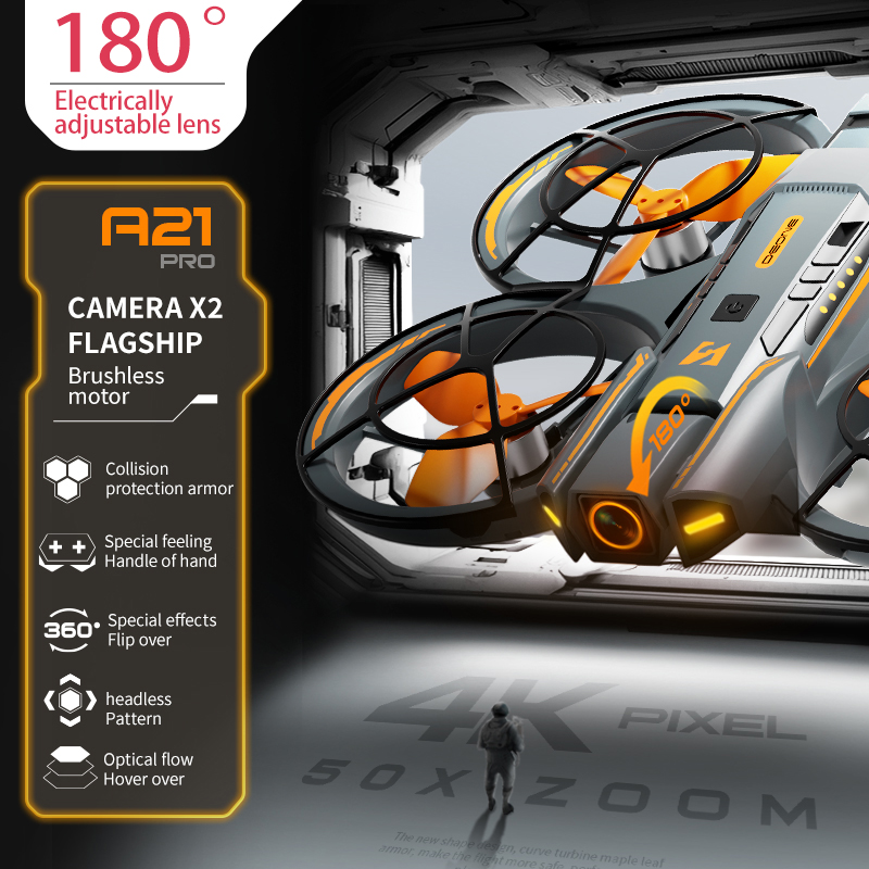 New A21 Drone 8K Professional  - مراجعة Drone Kit Professional وسعره