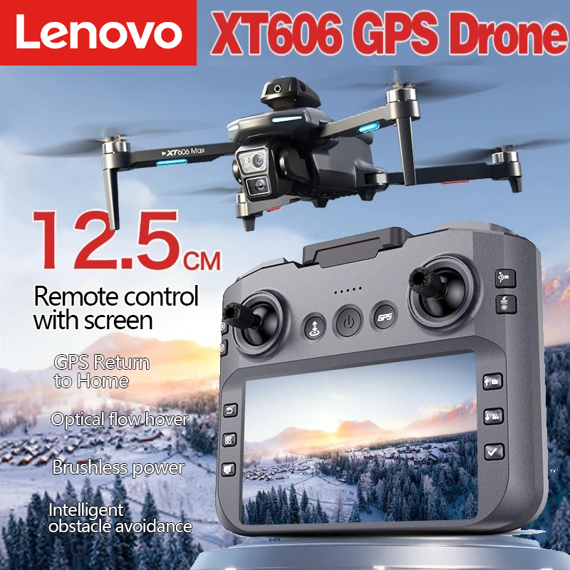 Lenovo XT606 MAX GPS Drone 4k  - مراجعة Drone Kit Long Range وسعره