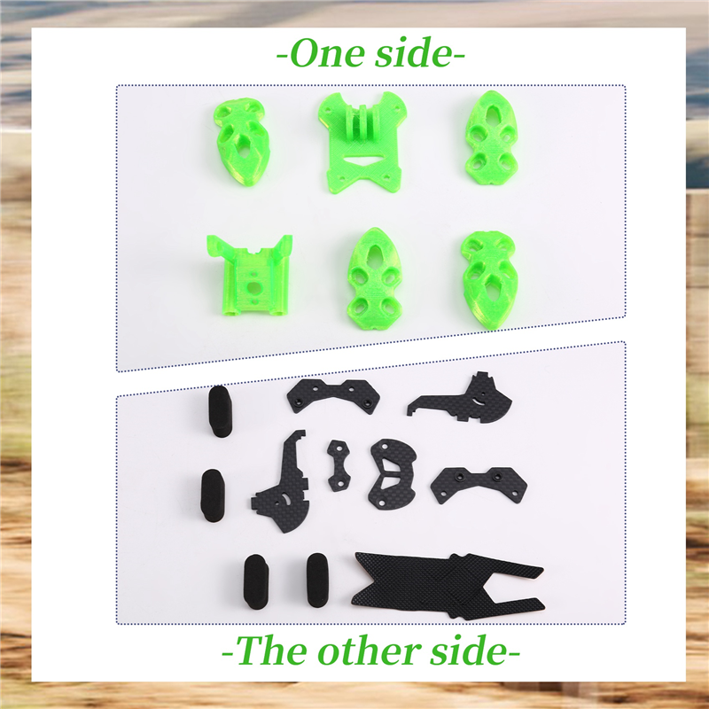 For FPV Racing Drone Frame Kit - مراجعة Drone Kit Parts Included وسعره