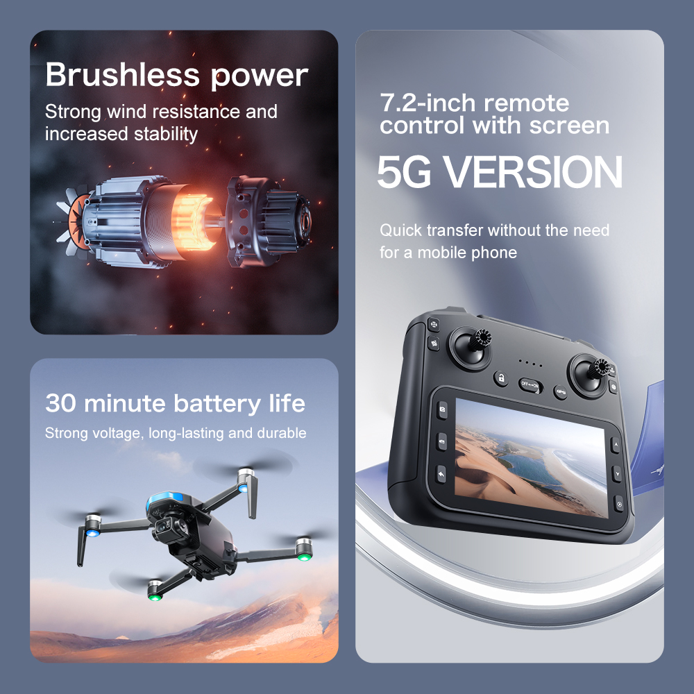 Lenovo GPS S-X1 Drone Three-ax - مراجعة Drone Kit Fpv وسعره