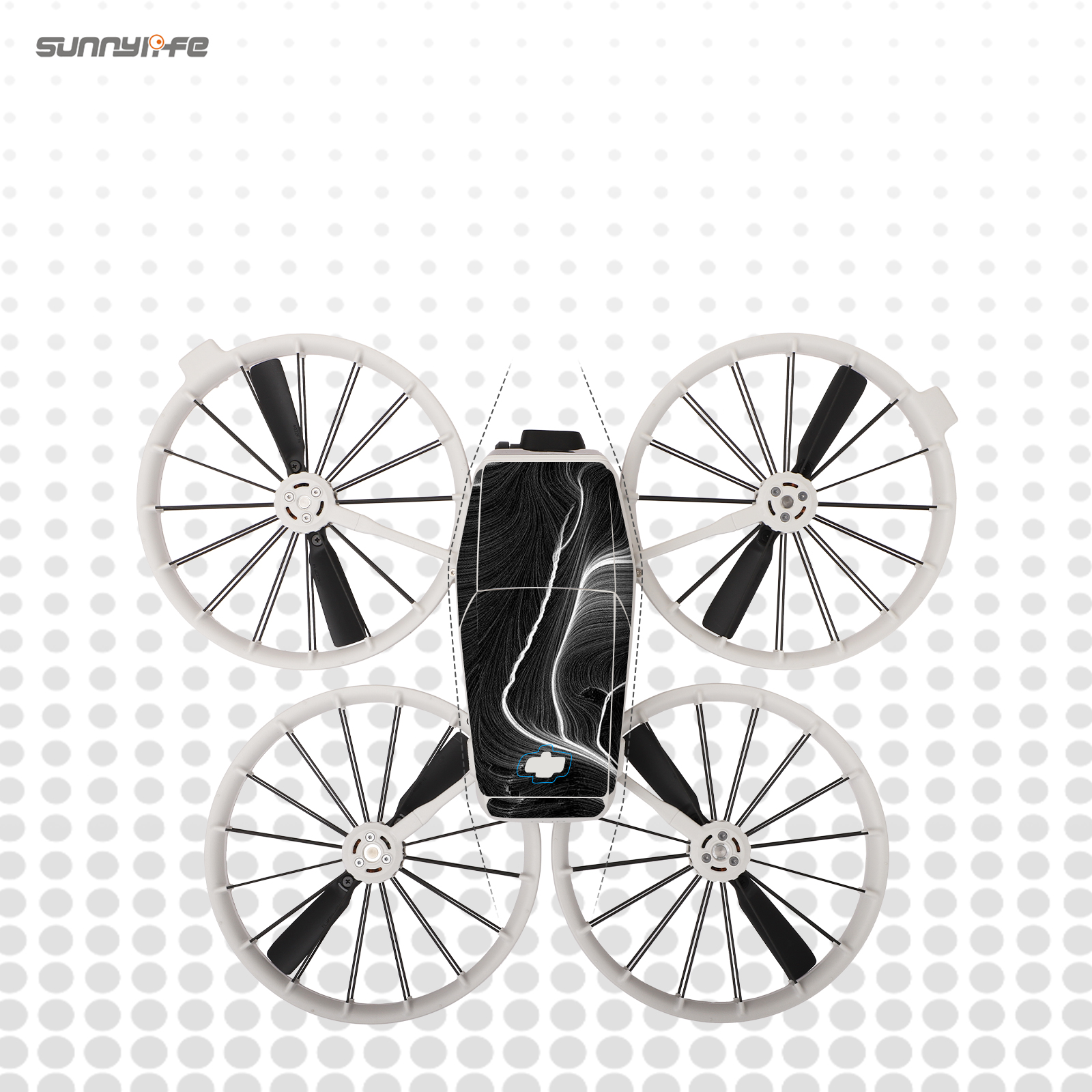Sunnylife Sticker Kit for DJI  - مراجعة Drone Kit Waterproof وسعره