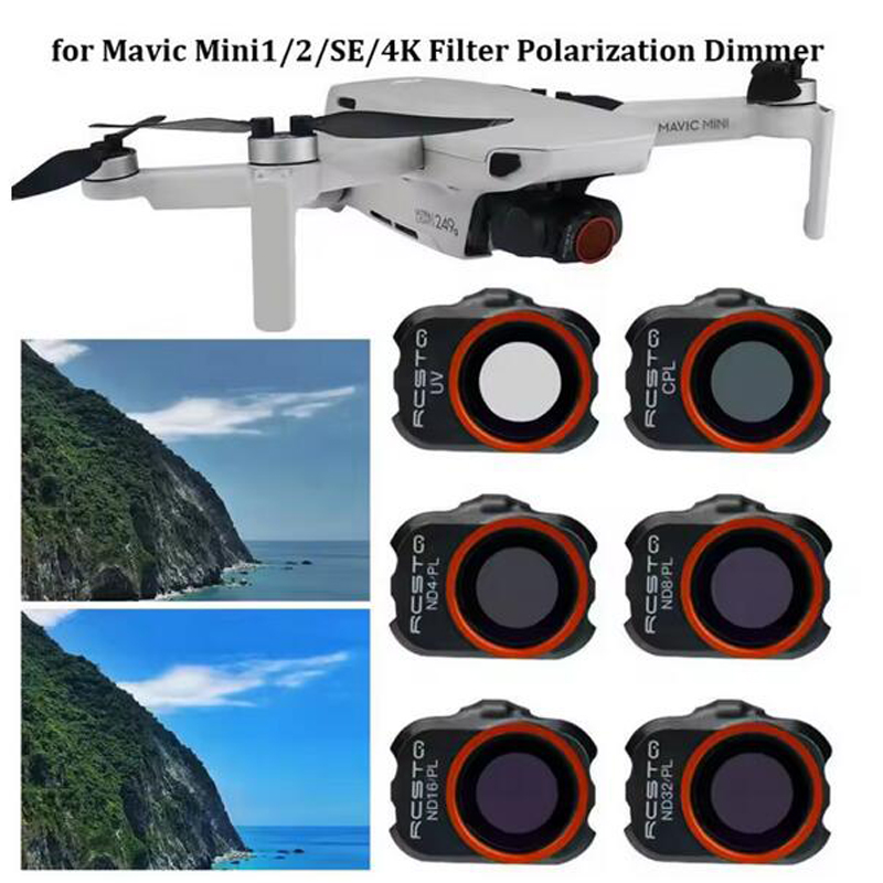 Drone Filter For DJI Mini 2/Mi - مراجعة Drone Kit With Camera وسعره