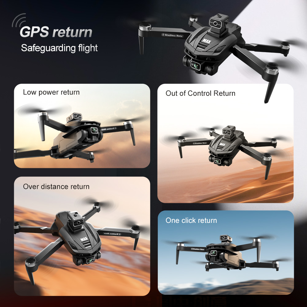 V168 PRO Max GPS Drone 8K Prof - مراجعة Drone Kit Professional وسعره