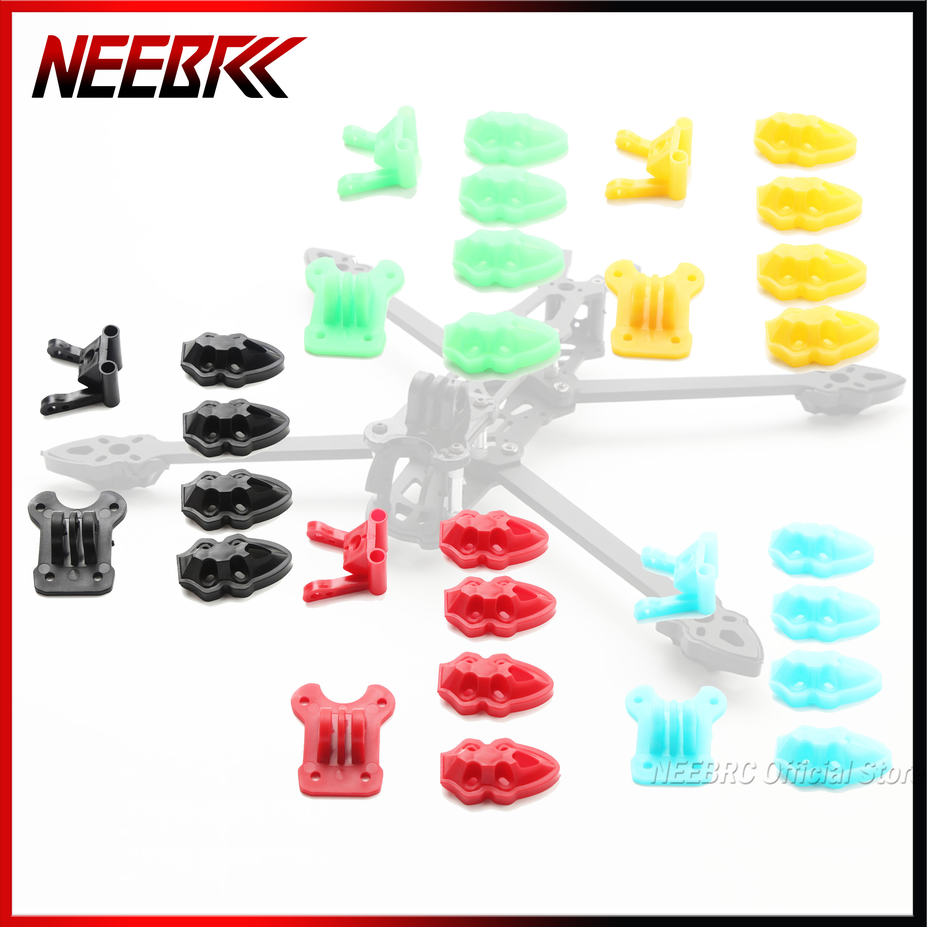 FPV Drone Frame 3D Printed Set - مراجعة Drone Kit Racing وسعره