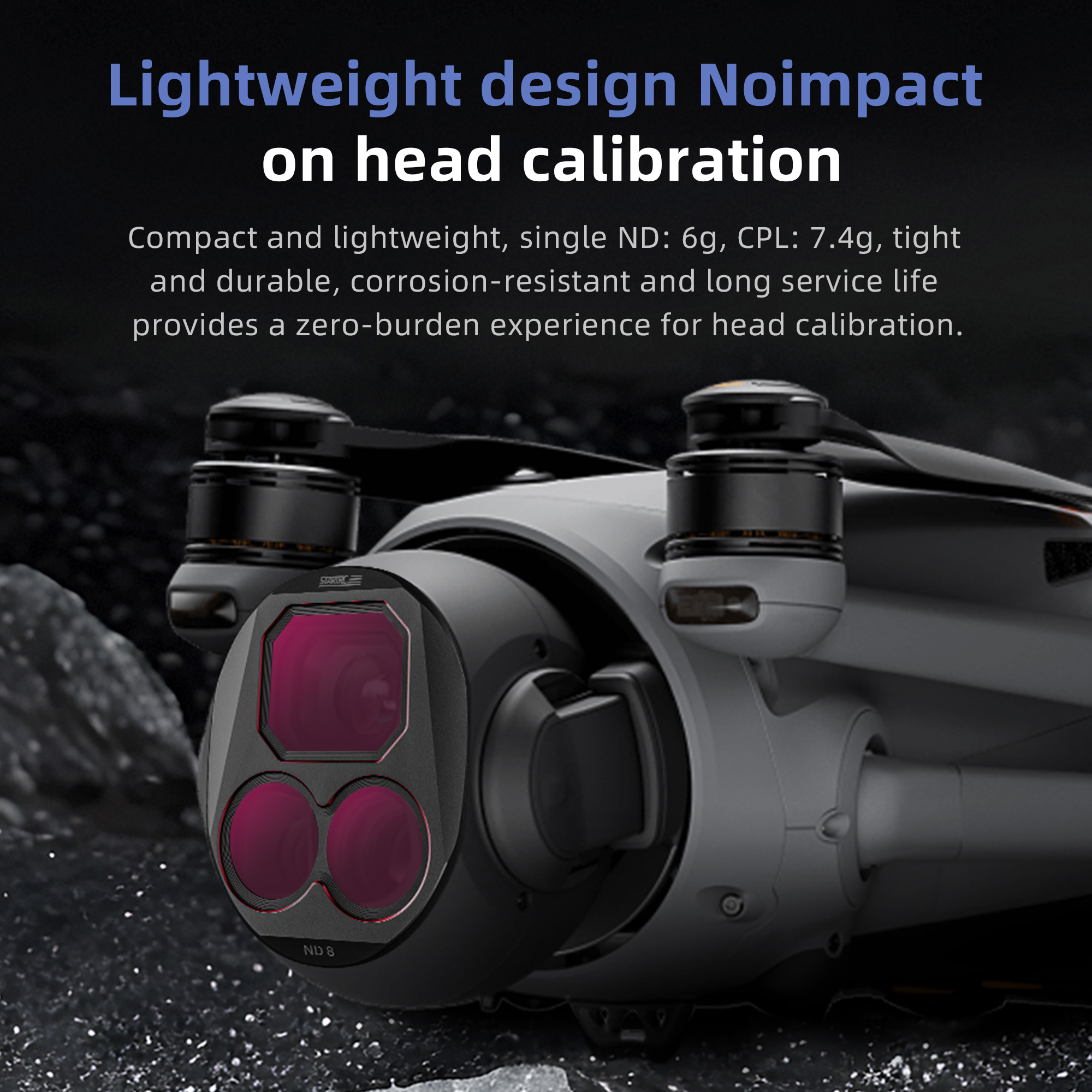 4Pcs Drone Camera ND Filters S - مراجعة Drone Kit Waterproof وسعره