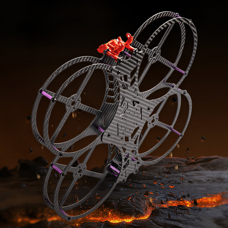 Flyroun  5 Inch Carbon Fiber F - مراجعة Drone Kit Octocopter وسعره