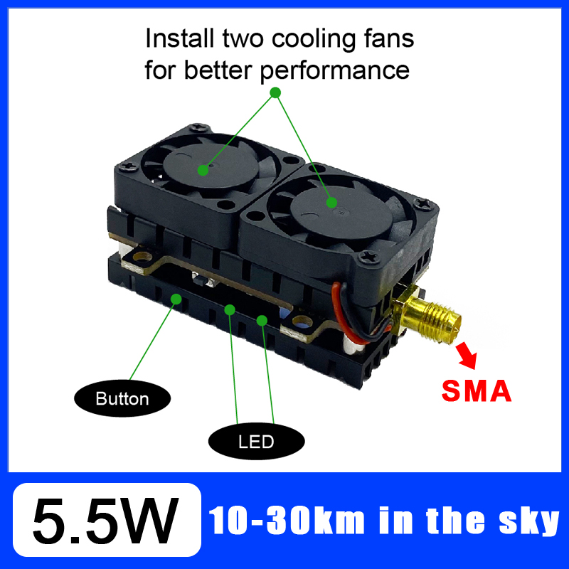 Long Range 5.8GHz 5.5W Video T - مراجعة Drone Kit Long Range وسعره