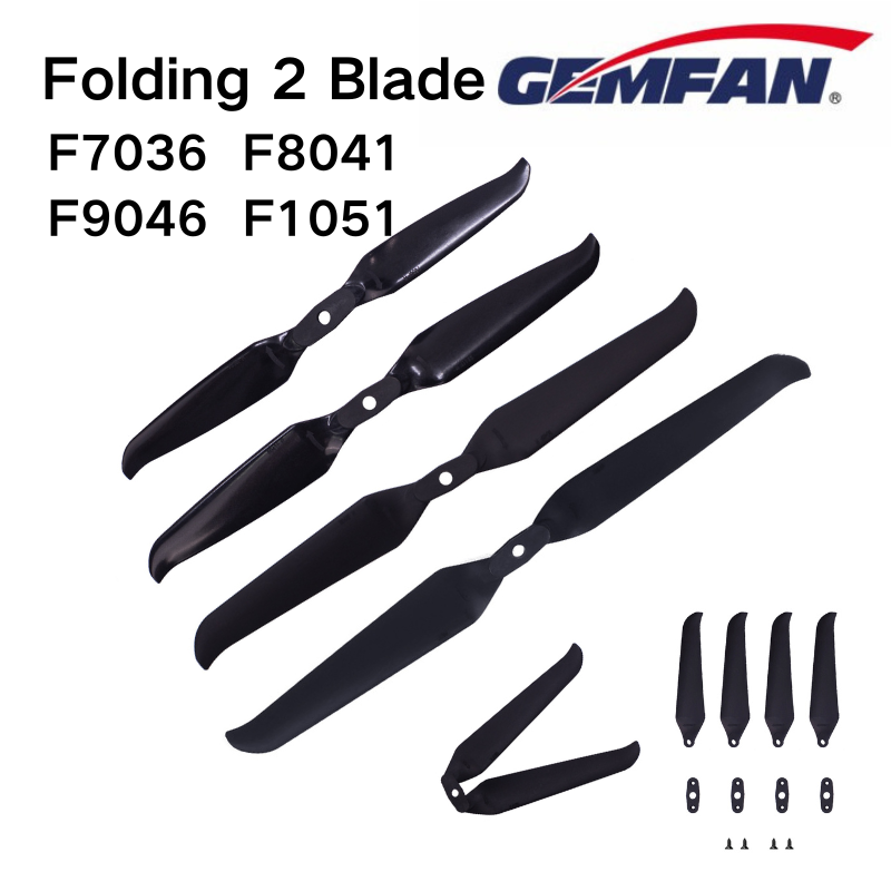 Folding Prop 2 Blade 7-10inch  - مراجعة Drone Kit Long Range وسعره